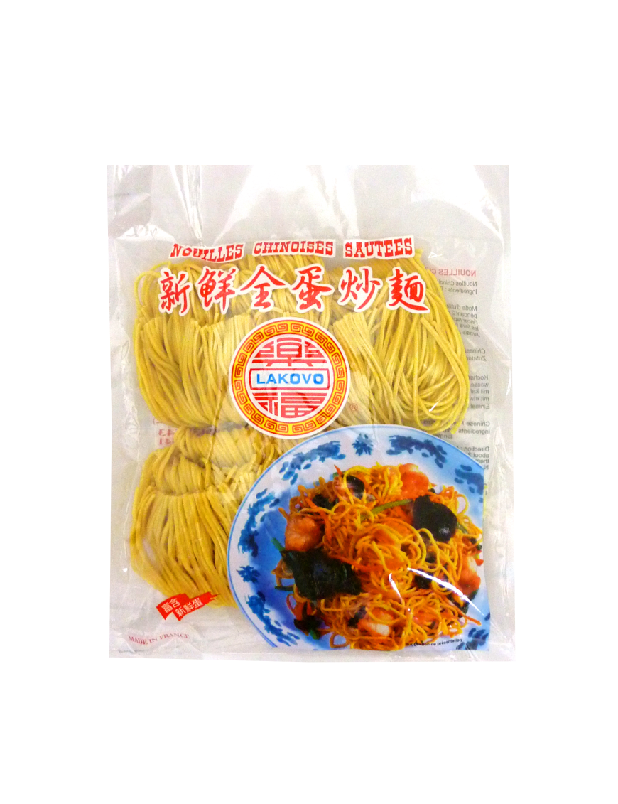 Nouilles sautées LAKOVO 500g (乐口福鲜全蛋炒面)