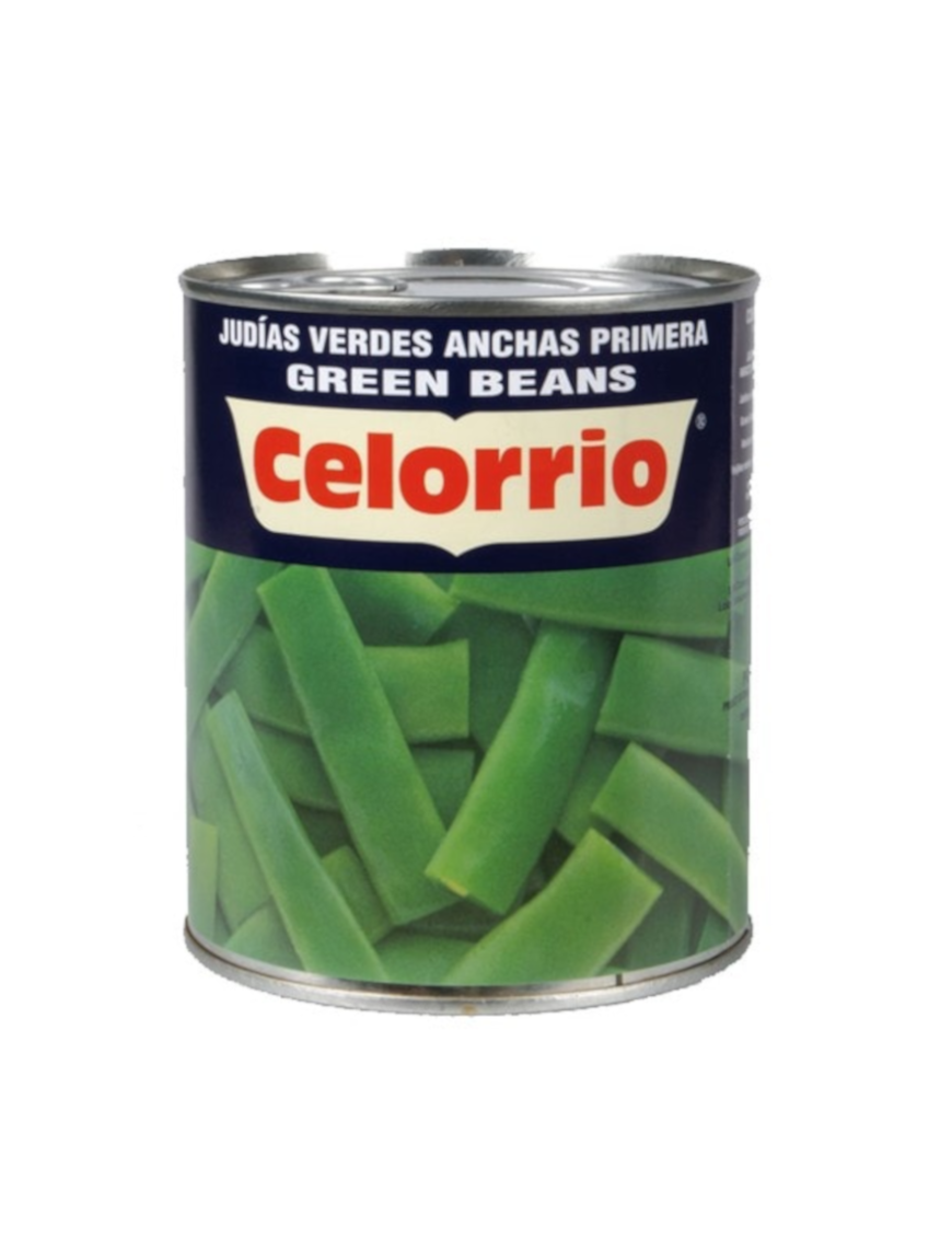 Haricots plats CELORRIO 780g (扁豆角)