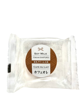 Daifuku café au lait SOY MILK 60g (日本大福糯米糍 :牛奶咖啡味)