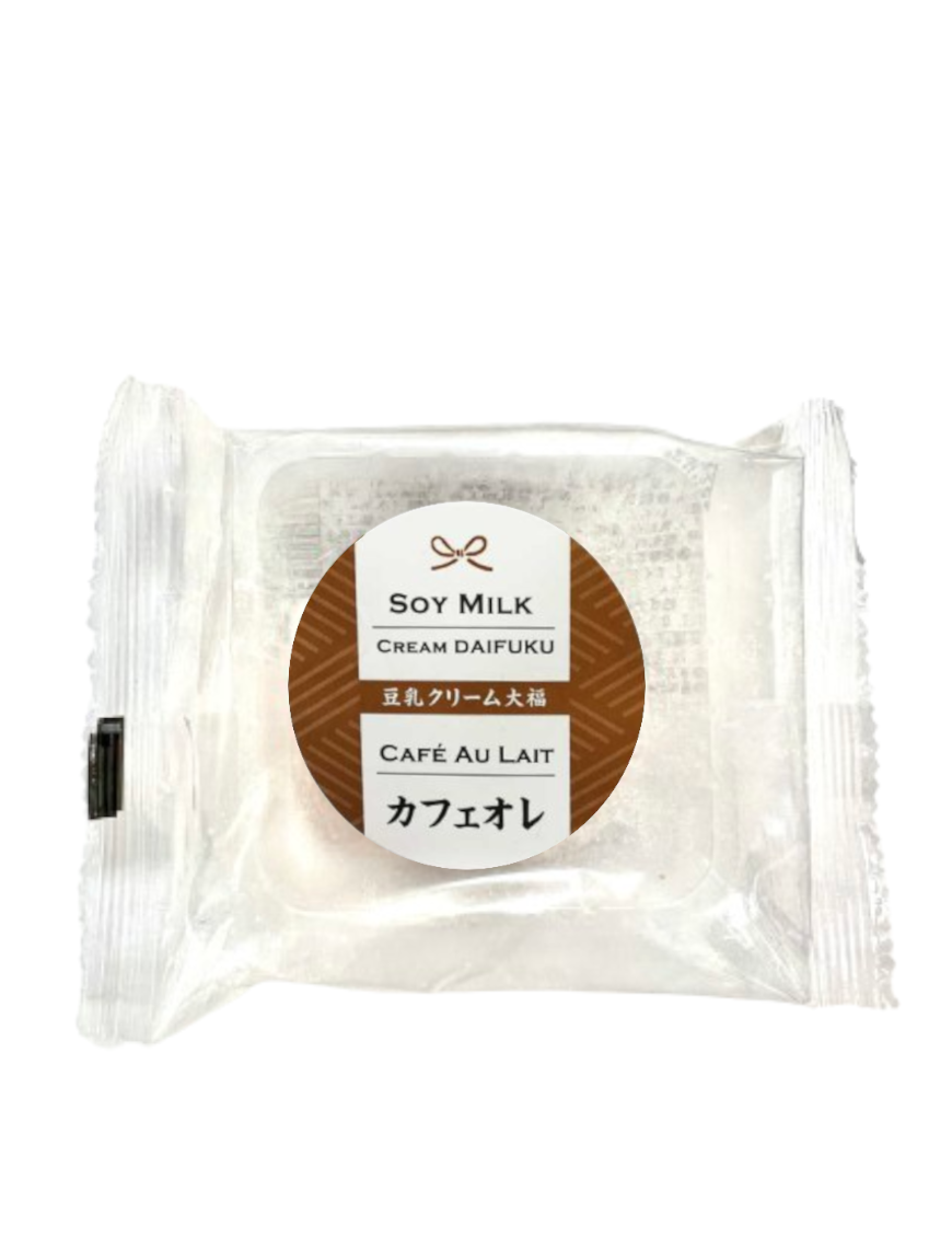 Daifuku café au lait SOY MILK 60g (日本大福糯米糍 :牛奶咖啡味)