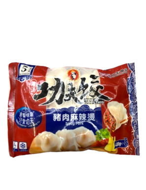 Raviolis au porc épicé KUNG FU FOOD 410g (功夫饺子 猪肉麻辣)