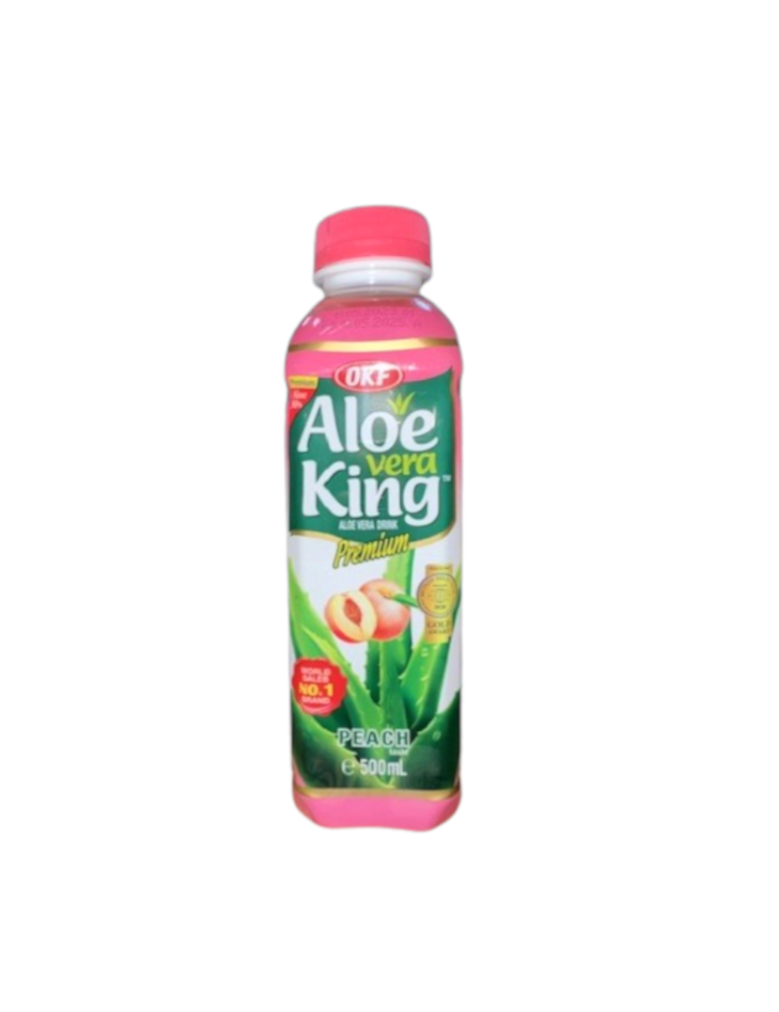 Aloe vera à la pêche OKF 20/500ml (桃子 芦荟水)