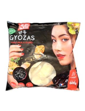 Gyoza/raviolis au poulet halal et légumes SENKO 10/600g (成发日式鸡肉饺子)