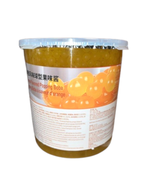 Perles de fruit boba Popping Orange 3KG 3KG (爆爆珠柳橙味)