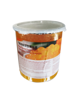 Perles de fruit boba Popping Mangue 3KG (爆爆珠芒果味)