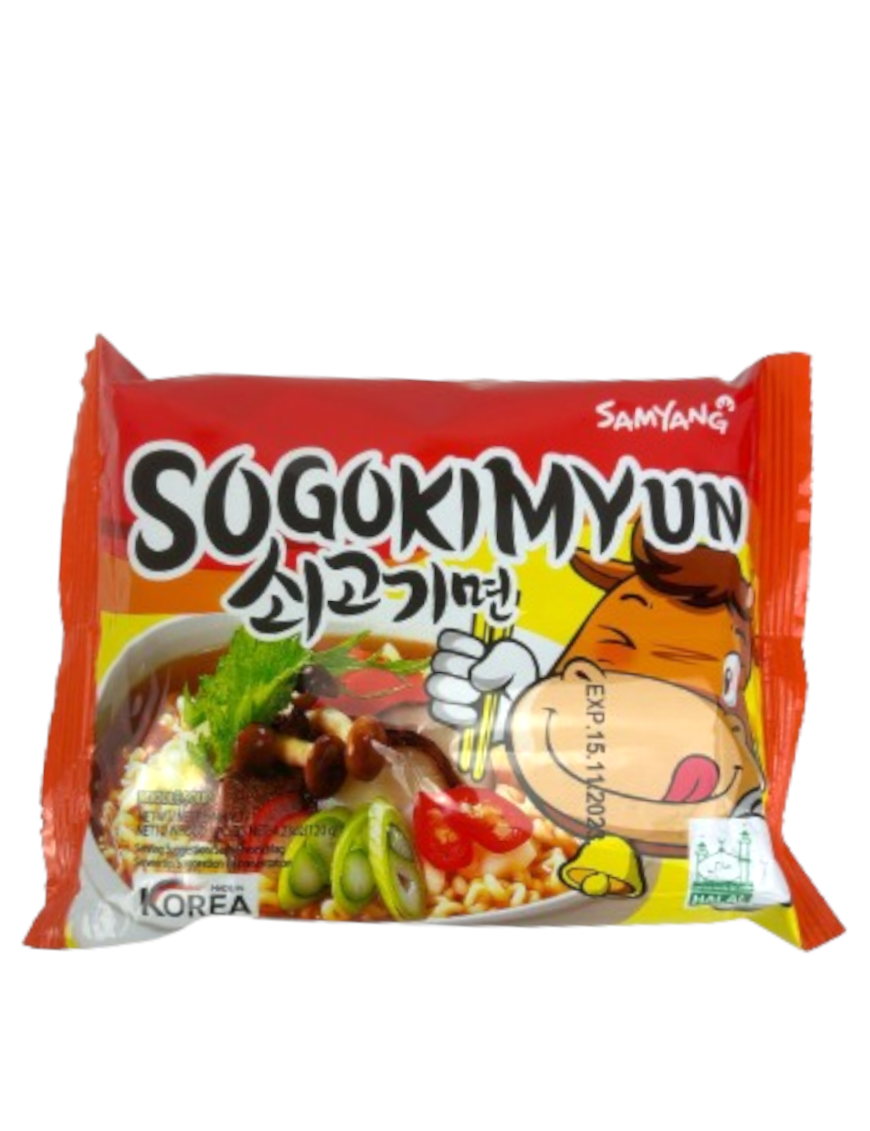 Nouilles instantanées Sogokimyun SAMYANG 140g (韩国三养清真泡面)