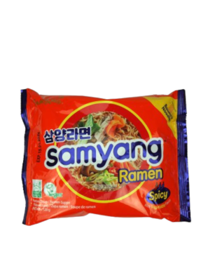 Nouilles instantanées Samyang ramen SAMYANG 120g (三养清真蔬菜拉面)