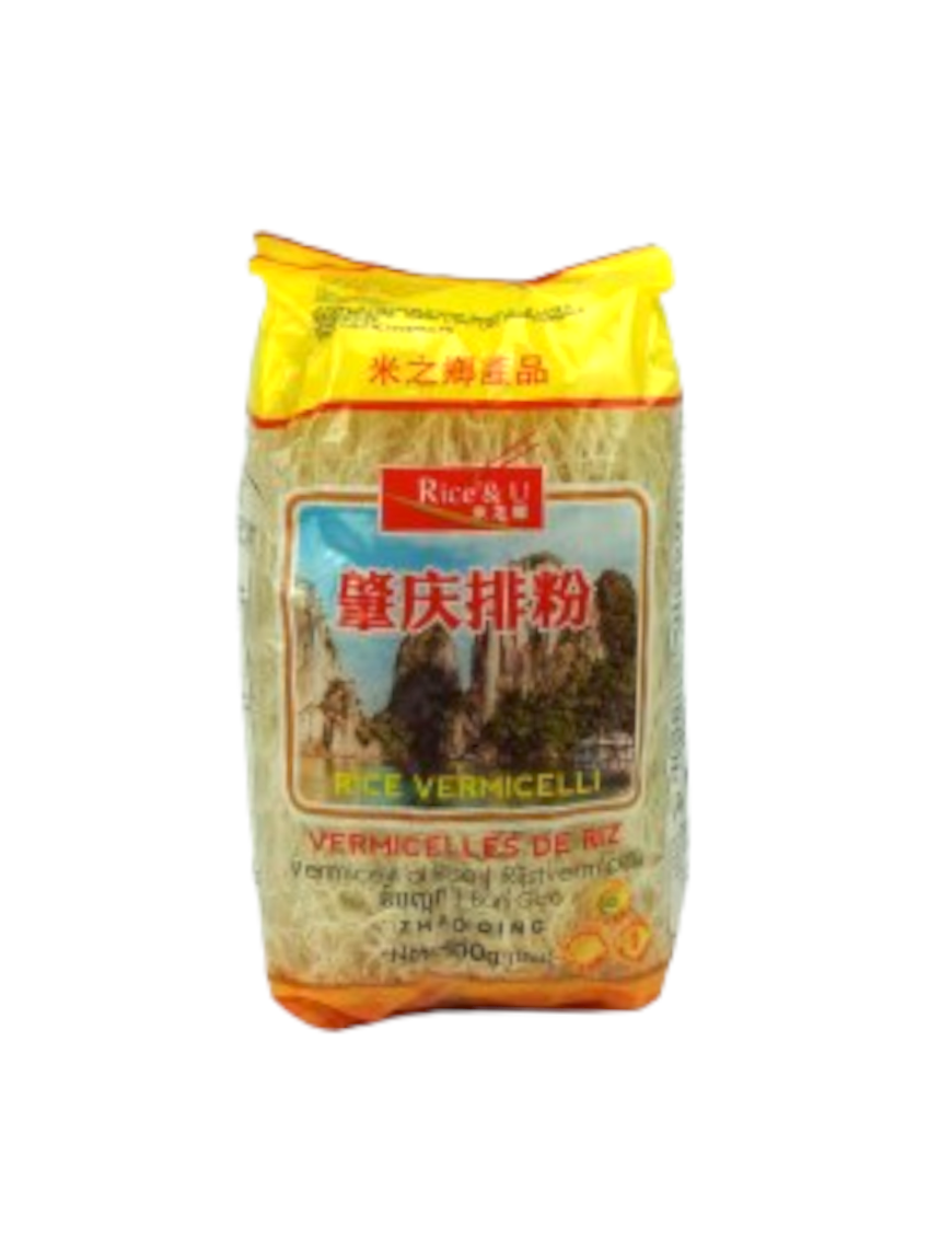 Vermicelles de riz Zhao Ching Rice&U 400g (肇庆米粉)