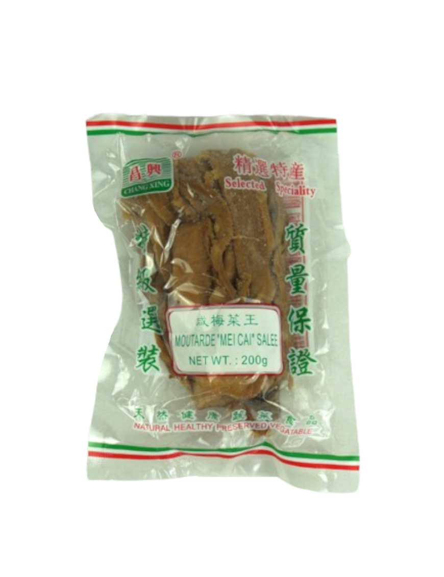 Feuilles de moutarde salées Meicai CHANGXING 200g (昌兴咸梅菜王)