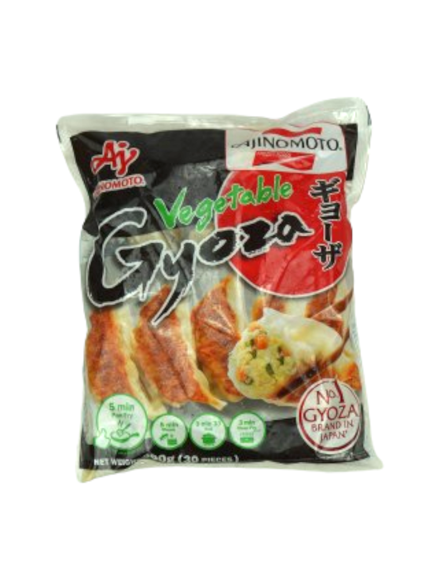 Gyoza/raviolis aux légumes AJINOMOTO 30P 600g (素饺子)