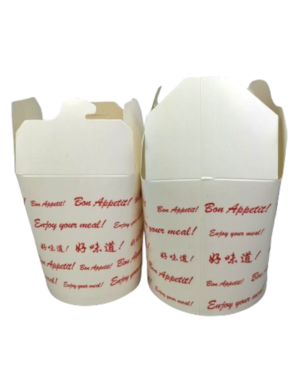 Boîte à emporter en papier kraft 26OZ 780ml 500PCS (成发方纸盒)