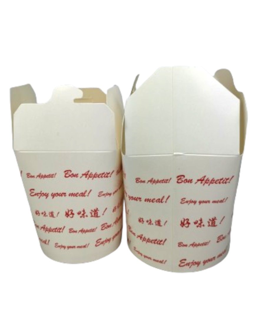 Boîte à emporter en papier kraft 26OZ 780ml 500PCS (成发方纸盒)