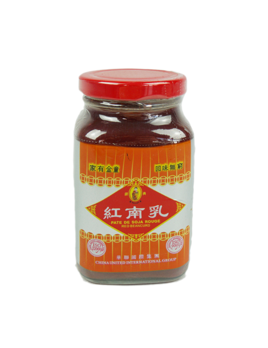 Pâte de soja salé rouge GOLD BOY 290g (红腐乳)