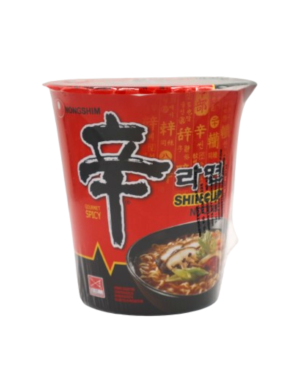 Nouilles instantanées Shin ramyun NONGSHIM carton 12/68g (农心特辣香菇杯面)