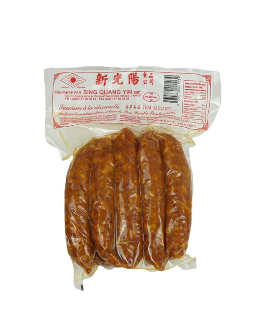 SAUCISSE CITRONNELLE ( 新光阳香茅腊肠 )