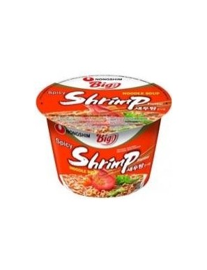 SHIN BIG BOWL NOODLE 114G（POULET EPICE, KIMCHI, NOUILLES AU