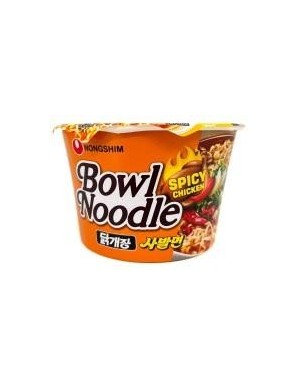 SHIN BIG BOWL NOODLE 114G（POULET EPICE, KIMCHI, NOUILLES AU
