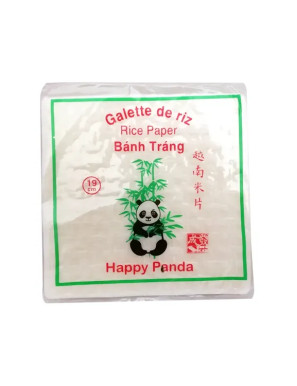 Galettes de riz 19cm HAPPY PANDA 400g (越南米片19CM)