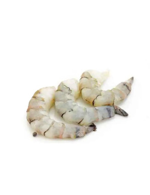 Queues de crevette BT ND en sachet 16/20 1KG (去头带壳黑虎虾)