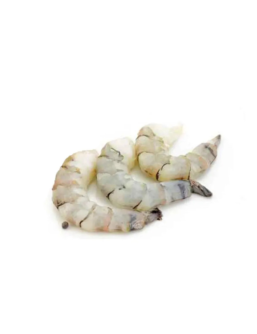 Queues de crevette BT ND en sachet 16/20 1KG (去头带壳黑虎虾)