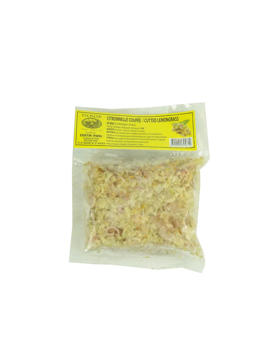 Citronnelle coupée EXOSTAR 100g (冻越南香茅片)