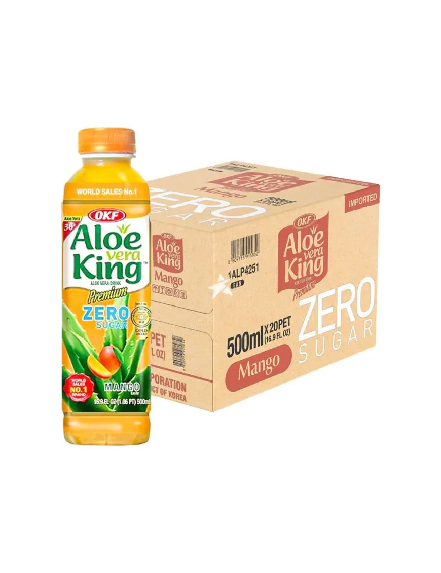 Aloe vera à la mangue OKF 20/500ml (芒果 芦荟水)