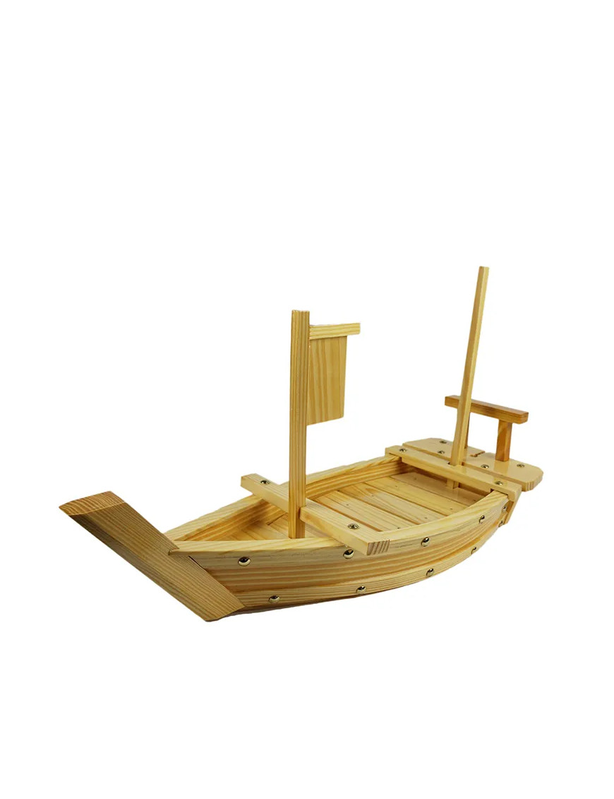 Bateau à voilier en bambou 50x19.5x13cm (日本大帆船)