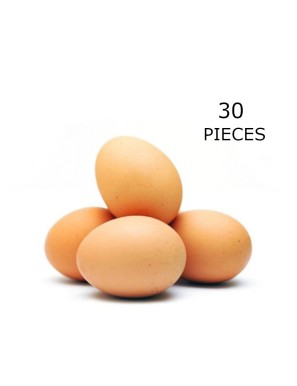 Oeufs frais 30PCS (新鲜鸡蛋)