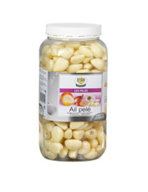 Ail pelé 1KG en boîte (去皮新鮮蒜頭)