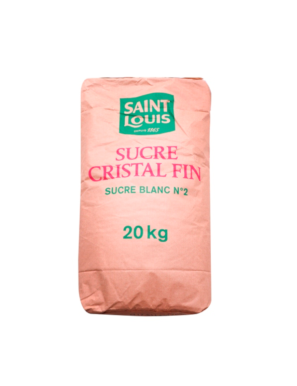 Sucre cristal fin SAINT LOUIS 20kg (法国大包白糖)
