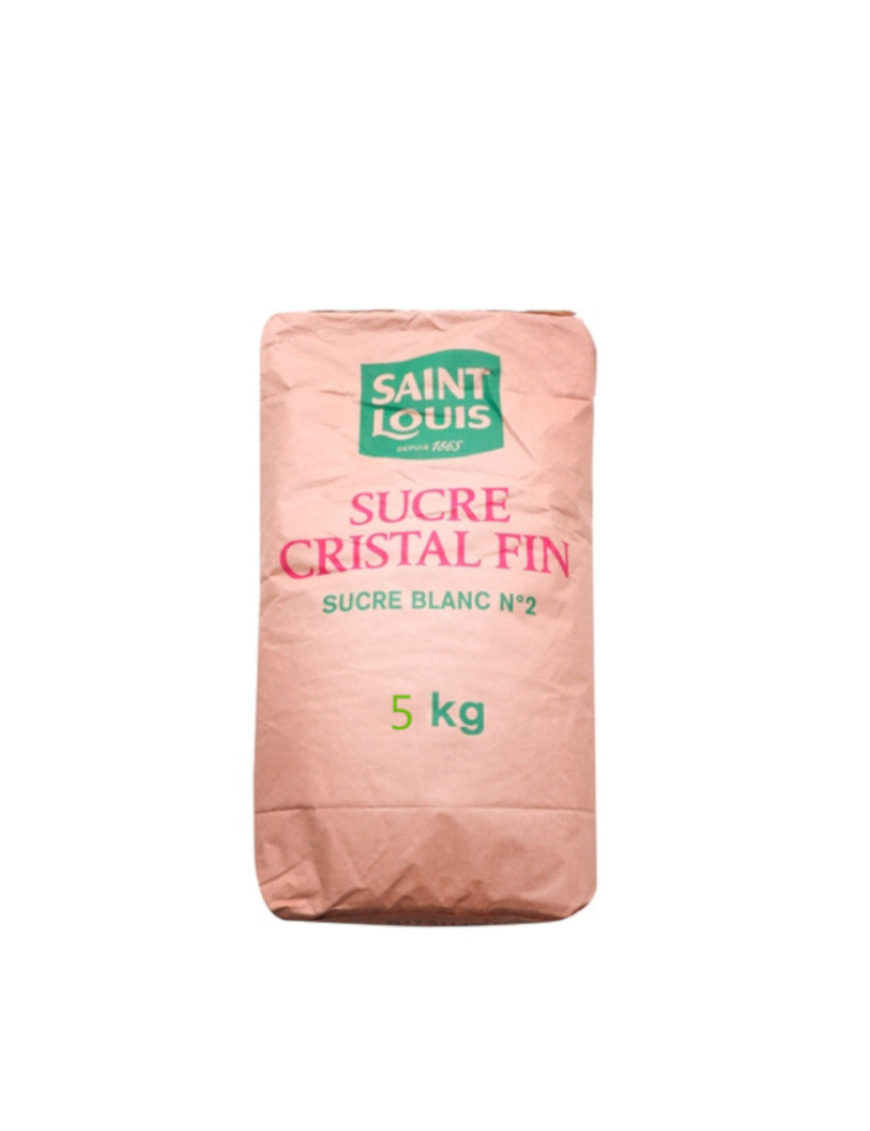 Sucre cristal fin SAINT LOUIS 5kg (白糖)