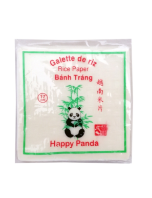 Galettes de riz 17cm HAPPY PANDA 400g (越南米片17CM)
