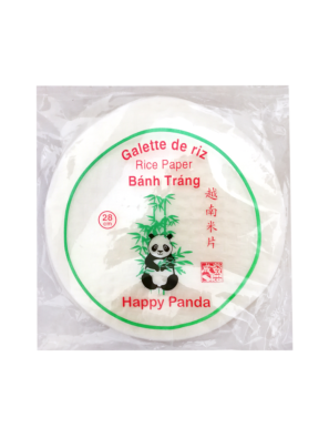 Galettes de riz 28cm HAPPY PANDA1kg (越南米片直径28CM)