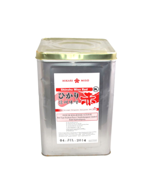 Pâte de soja rouge Shinshu HIKARI MISO 20kg (信州味曾酱(赤))